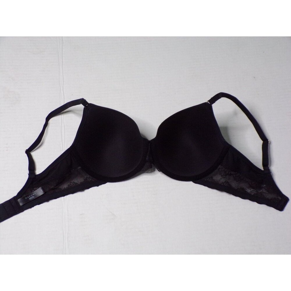 🆕NATORI Bliss Full Underwire T-Shirt Bra 34D Black #721154 - Picture 10 of 10